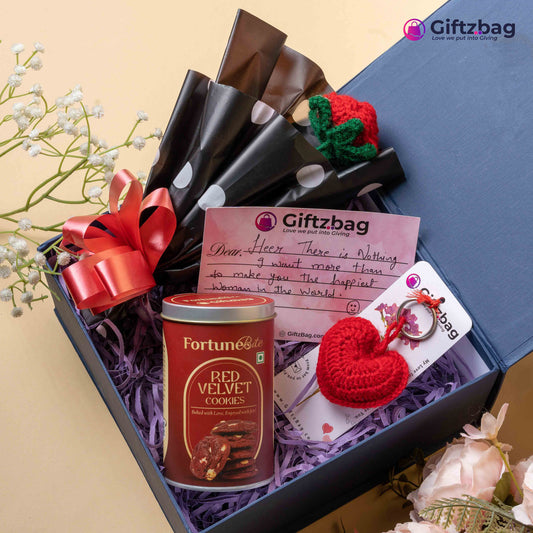 Crochet Roese Gift  Hamper