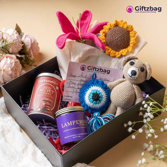 Crochet Lily Bouquet Gift Hamper