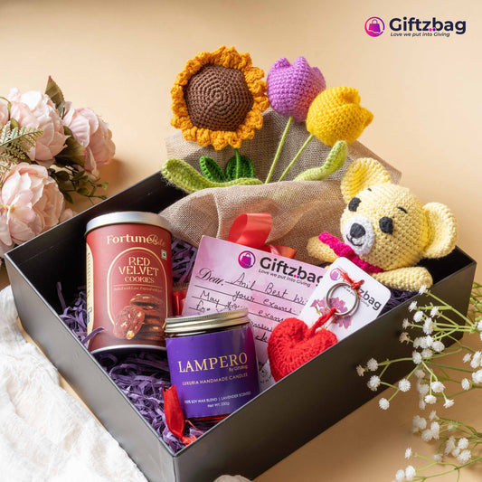 Crochet Tulip Gift Hamper