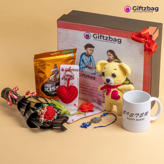 Premium Rakhi Gift Box for Sis