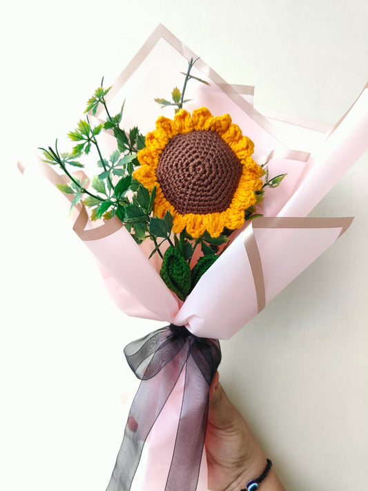 Crochet Sunflower Surajmukhi