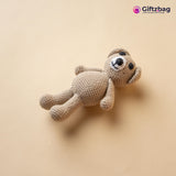 Handcrafted Crochet Brown Teddy