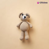 Handcrafted Crochet Brown Teddy