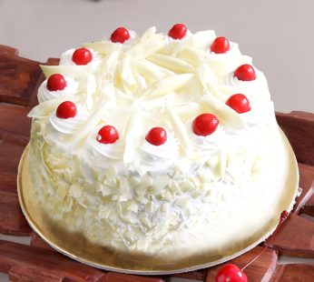 Classy White Forest Cake