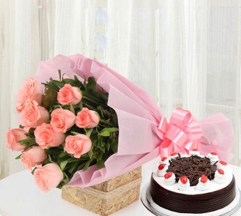 Sweet Special Treat with Flowers