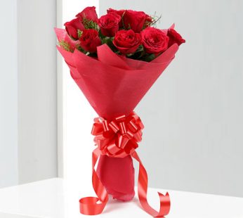Vivid 12 Roses With Heart