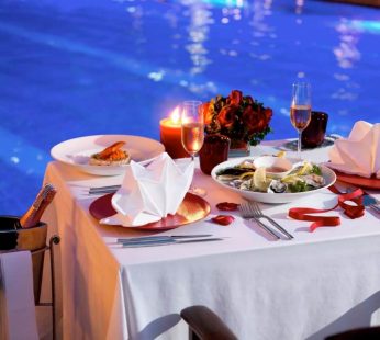 Romantic Pool Side Dinner & Stay