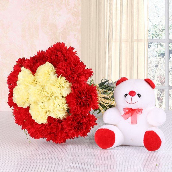 Flower with Bear