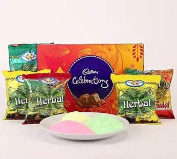 Herbal Holi Color & Chocolate