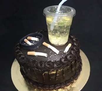 Mocktails Chocolate Cake