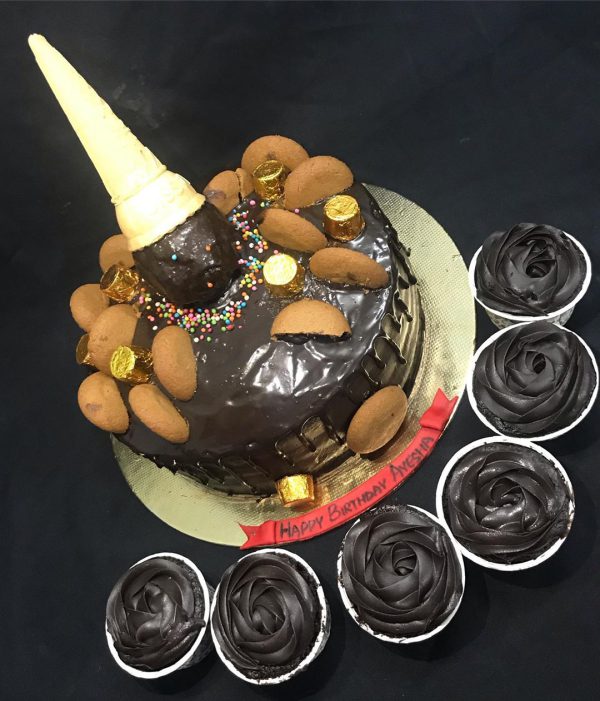 Chocolate Cone Cake