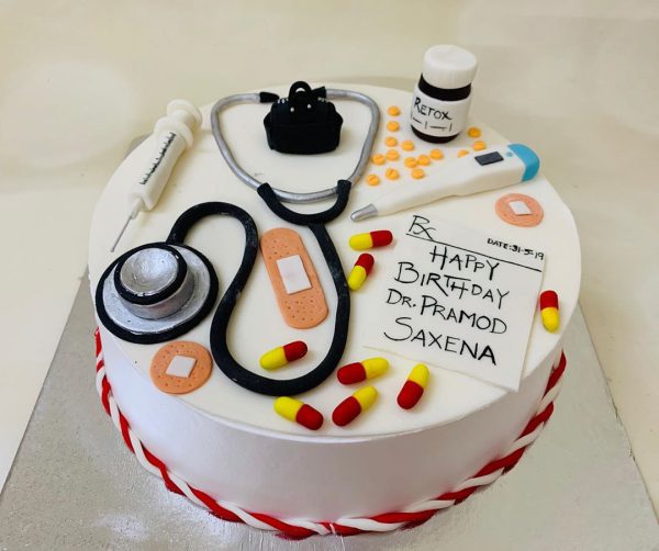 Doctor's Birthday Surpise Cake