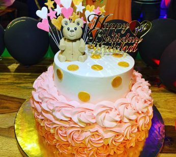 Kids Pooh Birthday Cake