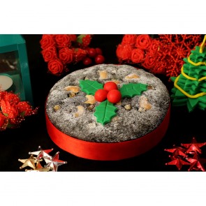 Christmas Round Palm Cake
