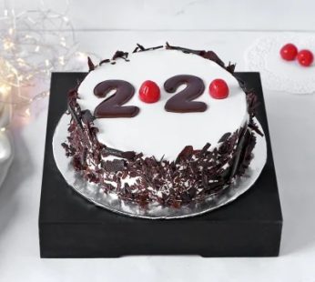 New Year 2020 Black Forest Cake