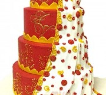 Traditional Designer Wedding Cake