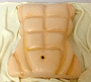 Bachelorette Party Cake-six pack