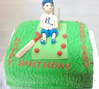 Little Cricket fan’s Birthday Cake