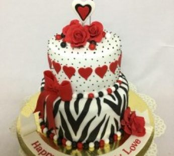 Valentine for Love cake
