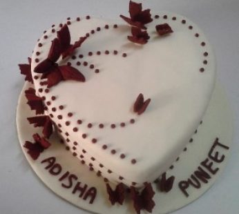 Pure Heart Valentines Cake