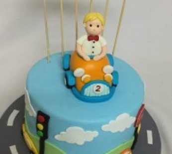 Theme Smarty Boy Birthday Cake