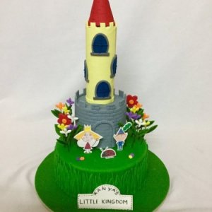 Ben and Holly Castle Birthday Cake