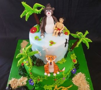 Kung fu Panda Birthday Theme Cake
