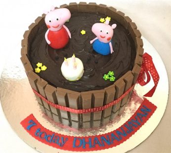 Birthday Cake Chocolate Peppa Pig
