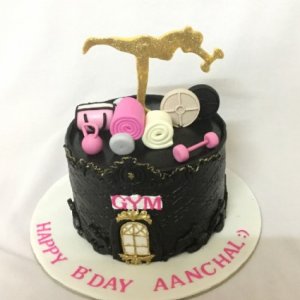 Work out Theme Birthday Cake