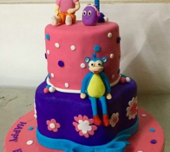 Dora theme Birthday cakes
