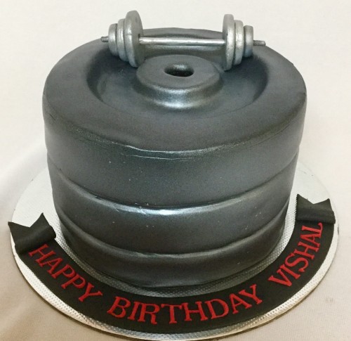 Gym theme Birthday CakeGym theme Birthday Cake