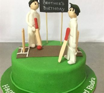 Cricket theme Birthday Cake