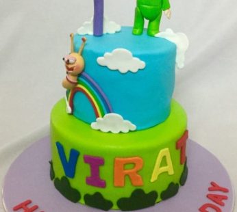 1st Birthday Baby TV Series cake