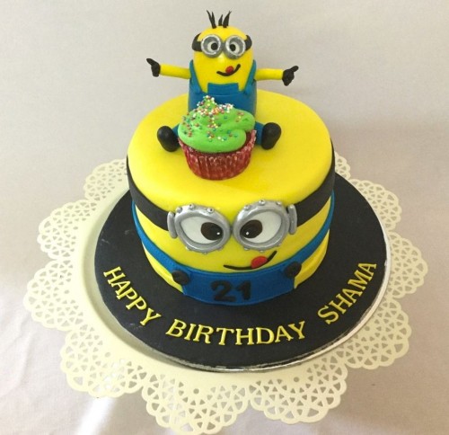 Happy Birthday Shama Cake