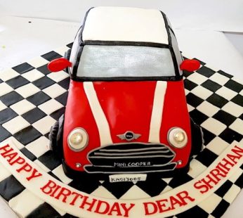 Birthday Mini Car Cake