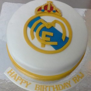 Real Madrid Football Club Birthday Cake
