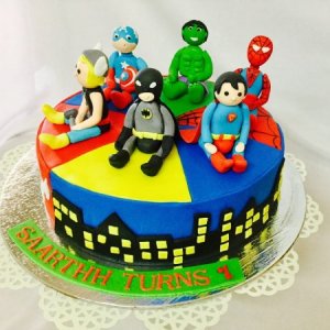 Avengers theme Cake