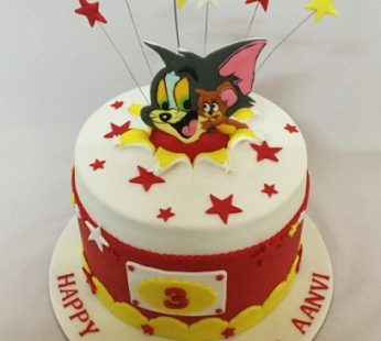 3rd Birthday Tom & Jerry cake