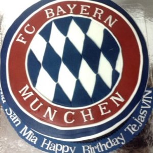 Birthday Cake Bayern Football Club