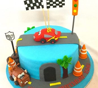 Ishu’s Birthday Cake Carz theme