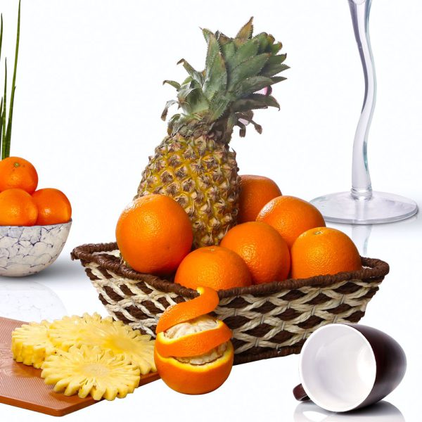 ORANGES AND PINEAPPLE FRUITS COMBO