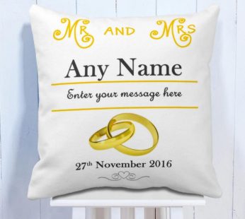 Personalised Cushion For Name With Message