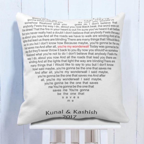 Personalised Cushion For Perfect Love