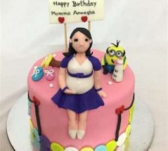 Minion Baby Shower Cake