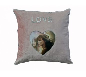 Personalised Cushion Ultra Snob Picture Love
