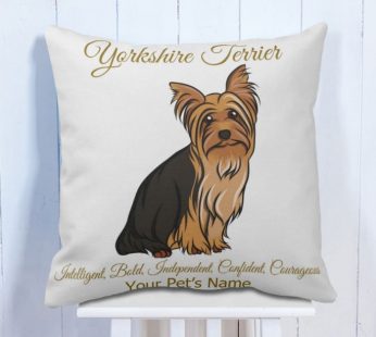Personalised Cushion Dogs Lover