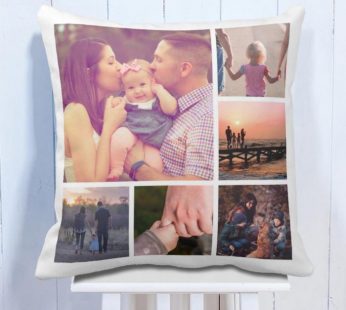 Personalised Cushion 6 Photo Special