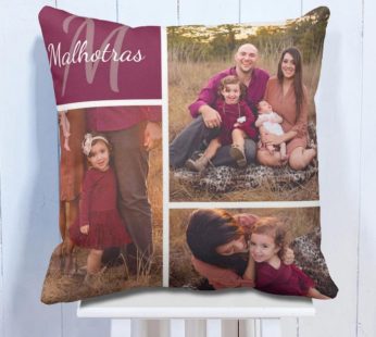 Personalised Cushion For Family