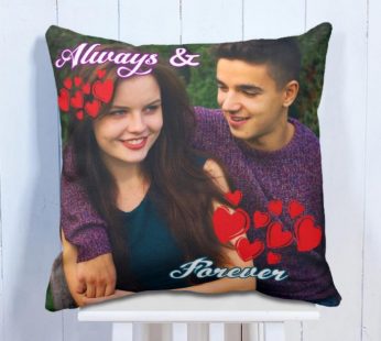 Personalised Cushion Forever Love