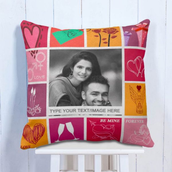 Personalised Cushion Romantic Love